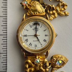 Kirks Folly Cherub Charm Analog Watch